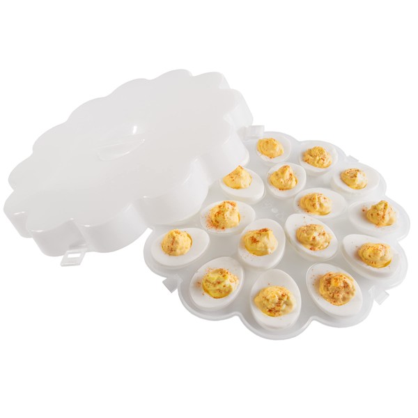 Classic Cuisine Trays w/Snap 36 Deviled Lid – Set of
