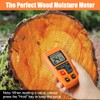 Flintronic Digital Moisture Meter, Damp Meter for Wood, Moisture Detector