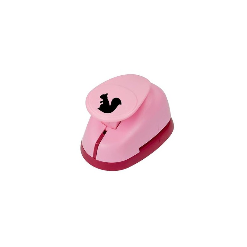 efco Squirrel Paper Hole Punch Medium 25 x 25 mm