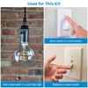Wireless Light Switch and Receiver Kit, Ortis 300ft RF Range