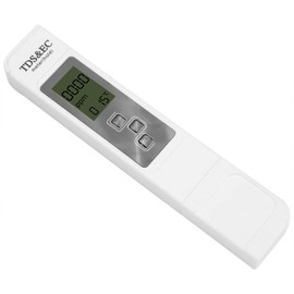 OFKP TDS Meter, 3 in 1 TDS EC Temperature Tester, Digital Water Quality Tester, LCD Pen with 0-9990 PPM Measurement Range, for Drinking Water, Hydroponic, Pool.
