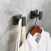 ALTPWJW Door Hooks,2 Pack Stainless Steel Towel Hooks for Bathrooms