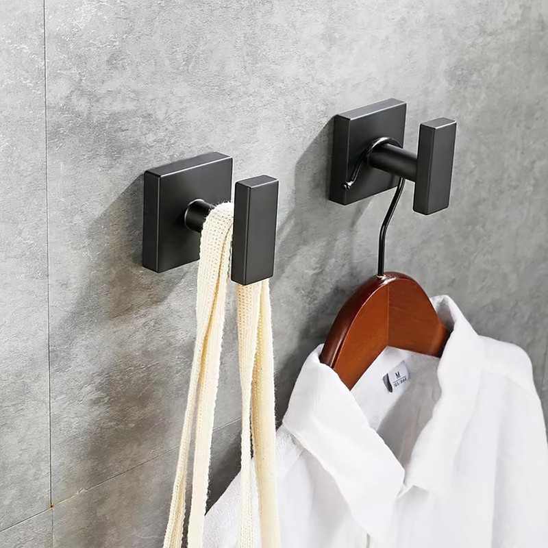 ALTPWJW Door Hooks,2 Pack Stainless Steel Towel Hooks for Bathrooms