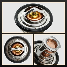 Engine Thermostat 6674172 6653948 Compatible for Kubota D902 V2003T D1703 V2203 V1505 D1005 V1903 Bobcat 225 231 325 328 331 334 428 763 7753 S150 T190 Skid Steer Loaders