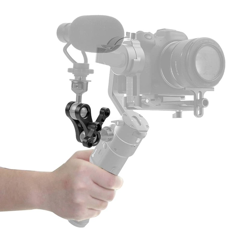 Hopbucan Tripod Butterfly Clip Clamp 1 Ball Joint Arm 1/4