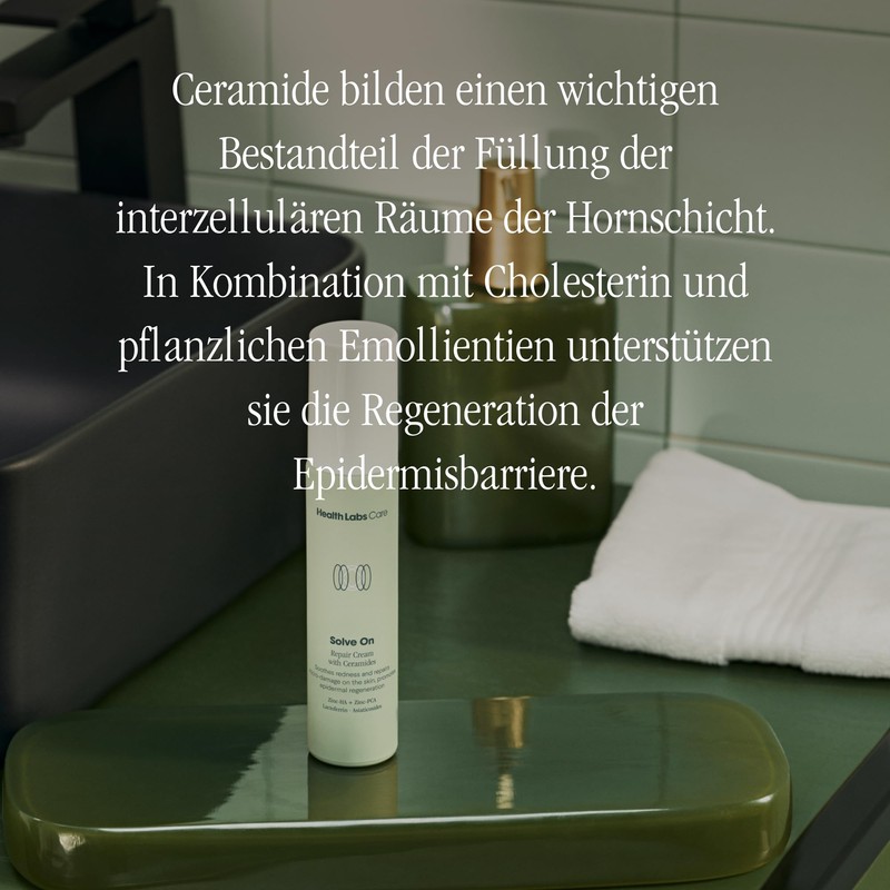 Health Labs Care Repair Cream with Ceramides Solve On for