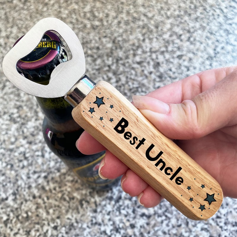 Red Ocean Novelty Best Uncle Gift Engraved Hammer DIY Tools