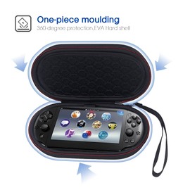 Smatree P100L Carrying Case Compatible for PS Vita 1000 , PSV 2000 , PSP 3000 with Cover (Console,Accessories and Cover NOT Included)