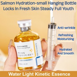 Golden Salmon Water Light Kinetic Energy Cell Liquid Essence Moisturizing Lotion Facial Hydrating Skin Care Products三文鱼水光抗皱精华液