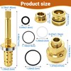 Shower Valve Rebuild Kit Compatible with Symmons Temptrol, Includes TA-10