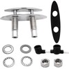 SHENGHUISS Boat Cleats Pull Up Boat Cleat 316 Stainless Steel