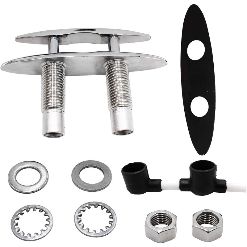 SHENGHUISS Boat Cleats Pull Up Boat Cleat 316 Stainless Steel
