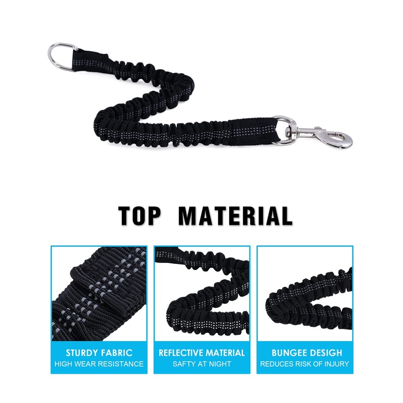 Long Dog Leash with Reflective Threads 15FT 20FT 30FT 50FT,Heavy