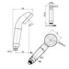 SANEI PS7964-80XA-MW2-EC Water Purification Switching Shower, Residual Chlorine Removal, Includes