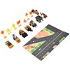 Pull Back Construction Vehicle Toys 1:64 Kids Truck Excavator Crane