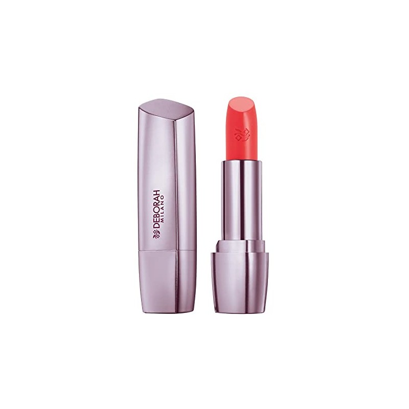 Deborah Milano Red Shine Lipstick 17 Coral Kiss