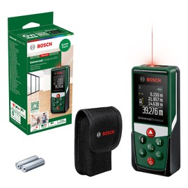 Bosch Home and Garden Laser Measure Universal Distance 40 C, Measure Distance up to 40m Precisely, Bluetooth connectivity, Measurement Functions, in Cardboard Box