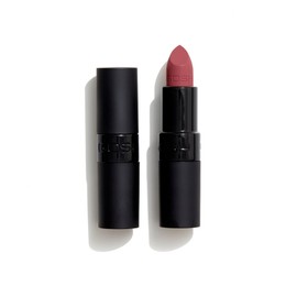GOSH Velvet touch lipstick with extra colour pigments for an intense and long-lasting result. Reflective particles for the glossy look. Vitamin E for nourished lips (160 delicious)