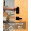 DESLOC B200 Fingerprint Smart Door Lock with 2 Lever Handles,