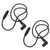 2PCS Microphone Extension Cables 3 Pin XLR Male to Female
