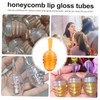 Baluue Pcs Honeycomb Lip Gloss Tubes for Diy Travel-sized Lip