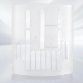 Bodoniy Spa Waterfall Grate, Clear Hot Tub Filter, 8.81"x7.83" Outdoor Hot Tubs Accessories Filters