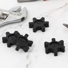 L075 Flexible NBR Rubber Spider Center Insert, 4 Pack Solid