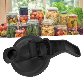 Mason Jar Pourer, Wide Mouth Mason Jar Pourer, Hinged Lid for Leakproof Glass Containers with Handle (#1)