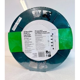 Home Accents Holiday 100 Warm White C9 Led Lights Steady Lit Clear Smooth