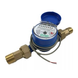 DAE AS200U-75P Water Meter with Pulse Output, 3/4" NPT Couplings, Measuring i...