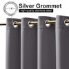NICETOWN Outdoor Curtain for Patio Waterproof Extra Wide 100", Blackout