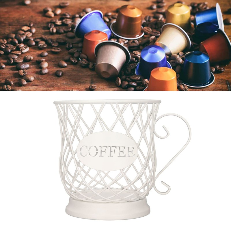 Cocoarm Coffee pod holder, coffee capsule basket, multi-purpose storage basket