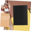 Operitacx A4 B5 Six Hole Transparent Binder Folder Cover Practical