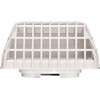 Deflecto Easy Clean Louvered Dryer Hood with Bird Guard, 4”