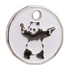 Harts Banksy Panda with guns urban art Trolley locker Token