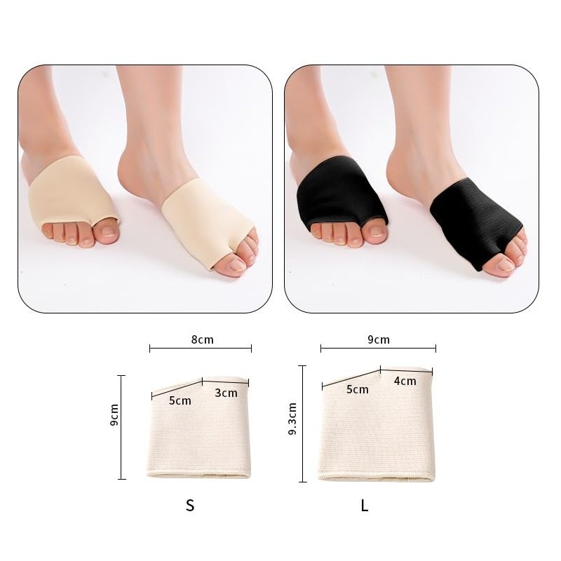 Anti-skid padded forefoot pad for men and women, breathable and