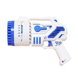 Bubble Machine  Toy for Kids Bubble Blaster with Bubble Solution Outdoor Summer Toy Gifts Party Favors Colorful Fun:_Blue