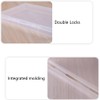 Clear Plastic Storage Box, Flat Case Holder for Beads/Tools/Letters/Papers，Flat box