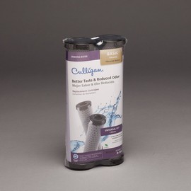 Culligan D-10A 2PK Carb Filtration Replacement Cartridge, 2 Count (Pack of 1), Gray