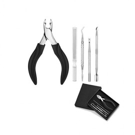 Lumina D Nail Care Products: Nippers, Curettes, Pushers, and 5-piece Set/Toenail Nipper Set - 06
