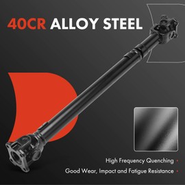 A-Premium 34.625" Front Complete Drive Shaft Prop Shaft Driveshaft Assembly Compatible with Ford F-150 F150 2004-2008, Expedition 2003-2006, 4WD, 4.2L 4.6L 5.4L, Replace# 2L1Z4A376AA 5L3Z4A376A 938076