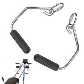 WHMYZHL Gym Accessories Open Ended Chrome Grip Handles for Total Gym Home Workout Machines丨Gym Exercise Handles for Supra, Electra, FIT