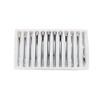 Front Grill Chrome Trim Compatible with Maserati Ghibli 2013 2014