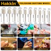 140Pcs Polishing Kit for Dremel Hakkin Buffing Wheels for Rotary