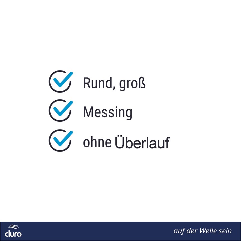 DURO CLICK-CLACK Sink Plug - Universal Pop Up Drain Plug