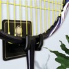 rockible 2Pcs Universal Heavy Duty Wall Mounted Tennis Racket Holder