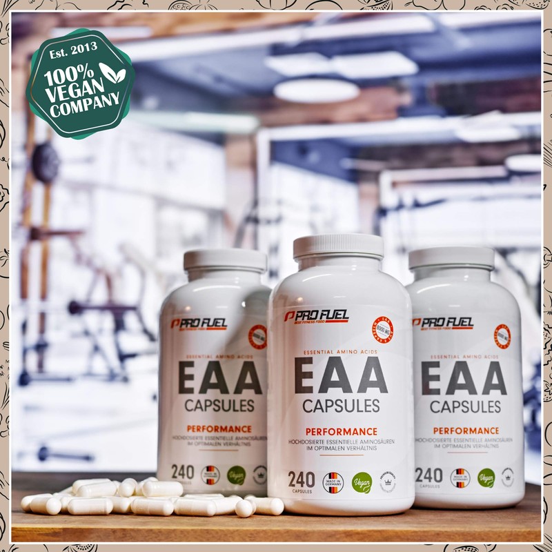 EAA Capsules High Dose 2 x 240 Giga Caps Each