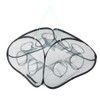 Hand Throw Fishing Cast Net Folding Nylon Fishing Net Catch