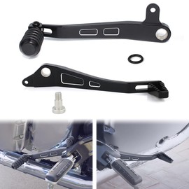 REARACE Motorcycle Brake Pedal + Shift Gear Lever Fit for Royal Enfield Interceptor 650 2018-2024 Rear Brake Pedal Foot Shift Lever Gear Lever