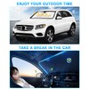 KUST Windshield Sun Shade for Lincoln Aviator Accessories 2020-2024 2025